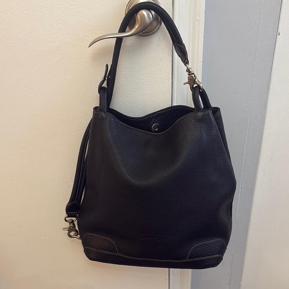 Black Leather Women's Bag